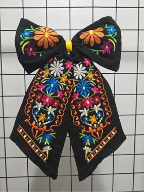 Embroidered Bow